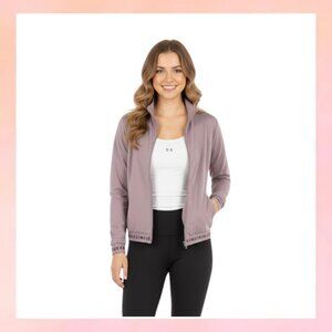 Under Armour Lavender Track Jacket XL Full Zip